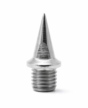 These 9mm Pyramid replacement spikes are perfect for field events and cross country. Ideal for long jump, triple jump, pole vault, high jump, javelin&mdash;and for grip on softer, uneven terrain during distance racing.