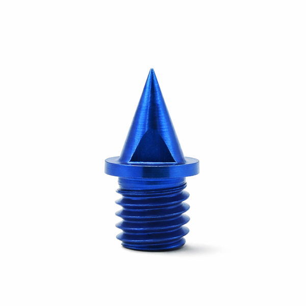 Glasgow Blue Carbon Lite Pyramid Spikes 6mm are ultra-lightweight replacement spikes designed for peak performance on synthetic tracks. Made from carbon steel alloy, they&rsquo;re 66% lighter than standard steel spikes&mdash;perfect for competition day.