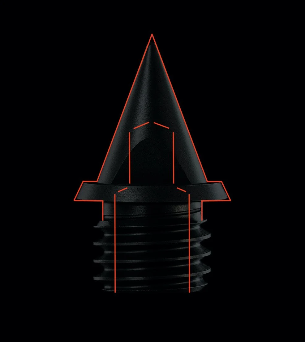 6mm-spikes-hollow-track-field